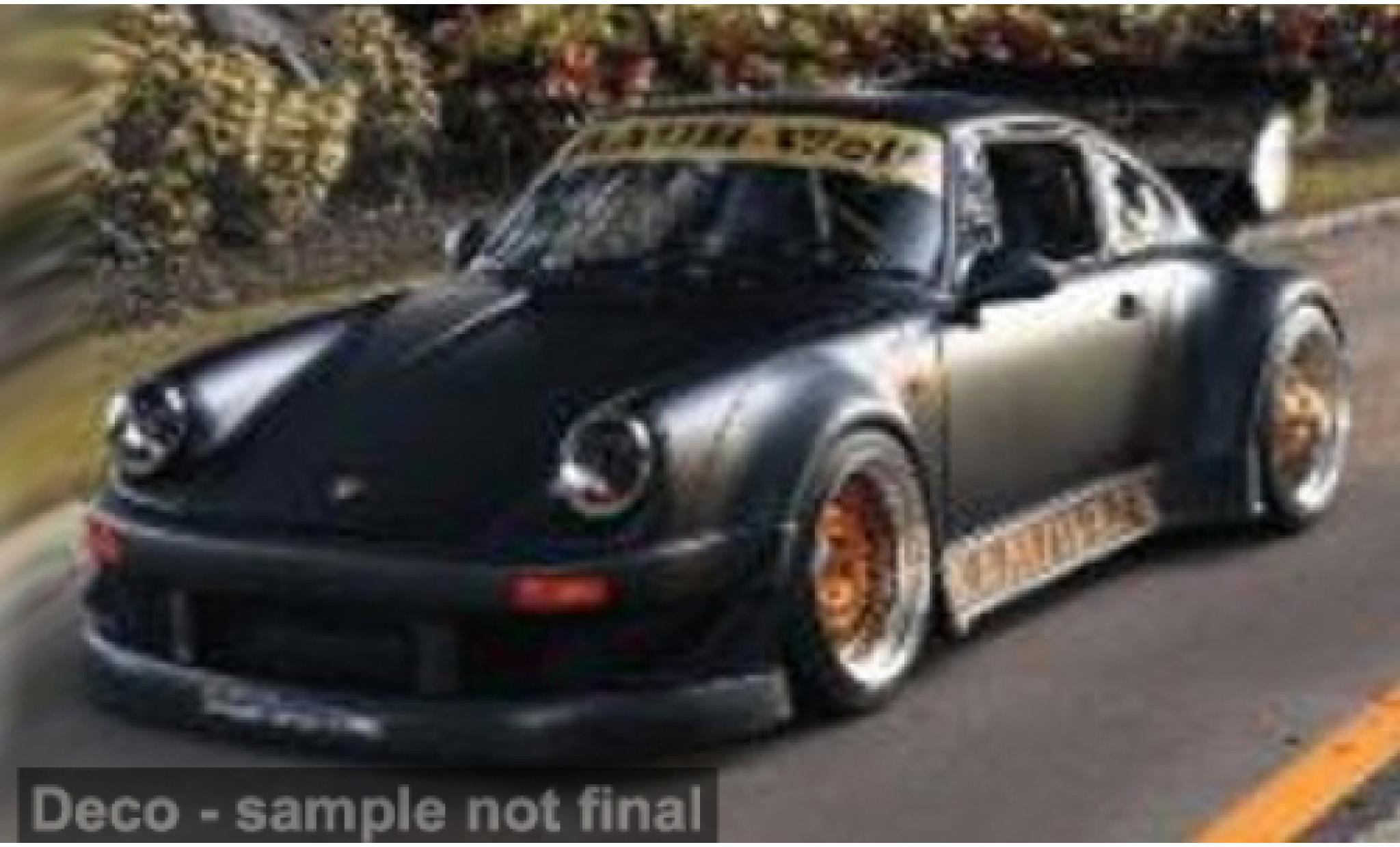 Porsche 911 1/43 Solido RWB Body Kit schwarz 1:43 coche miniatura