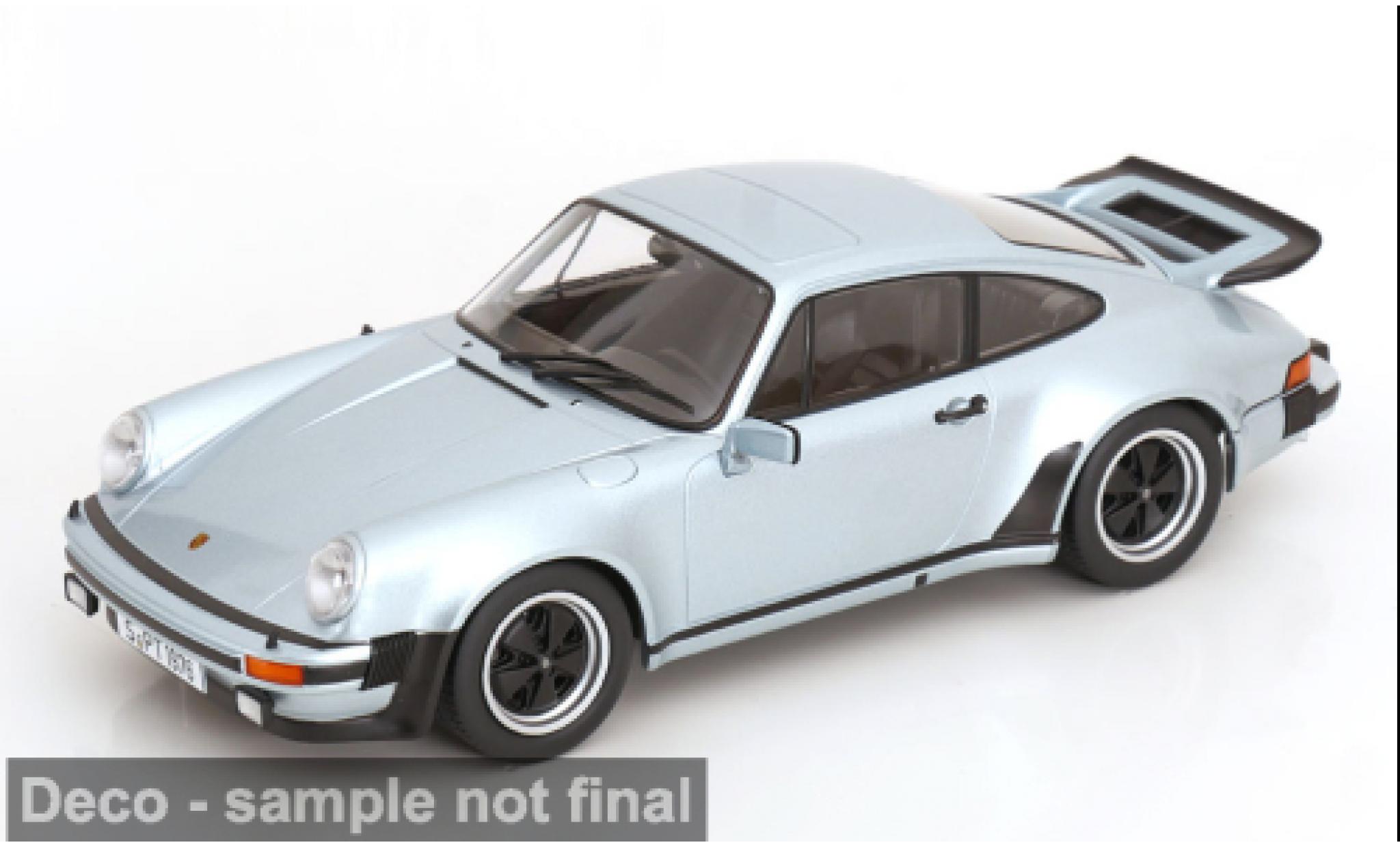 Porsche 930 Turbo 1/18 KK Scale 911 3.0  silber 1976 1:18 coche miniatura