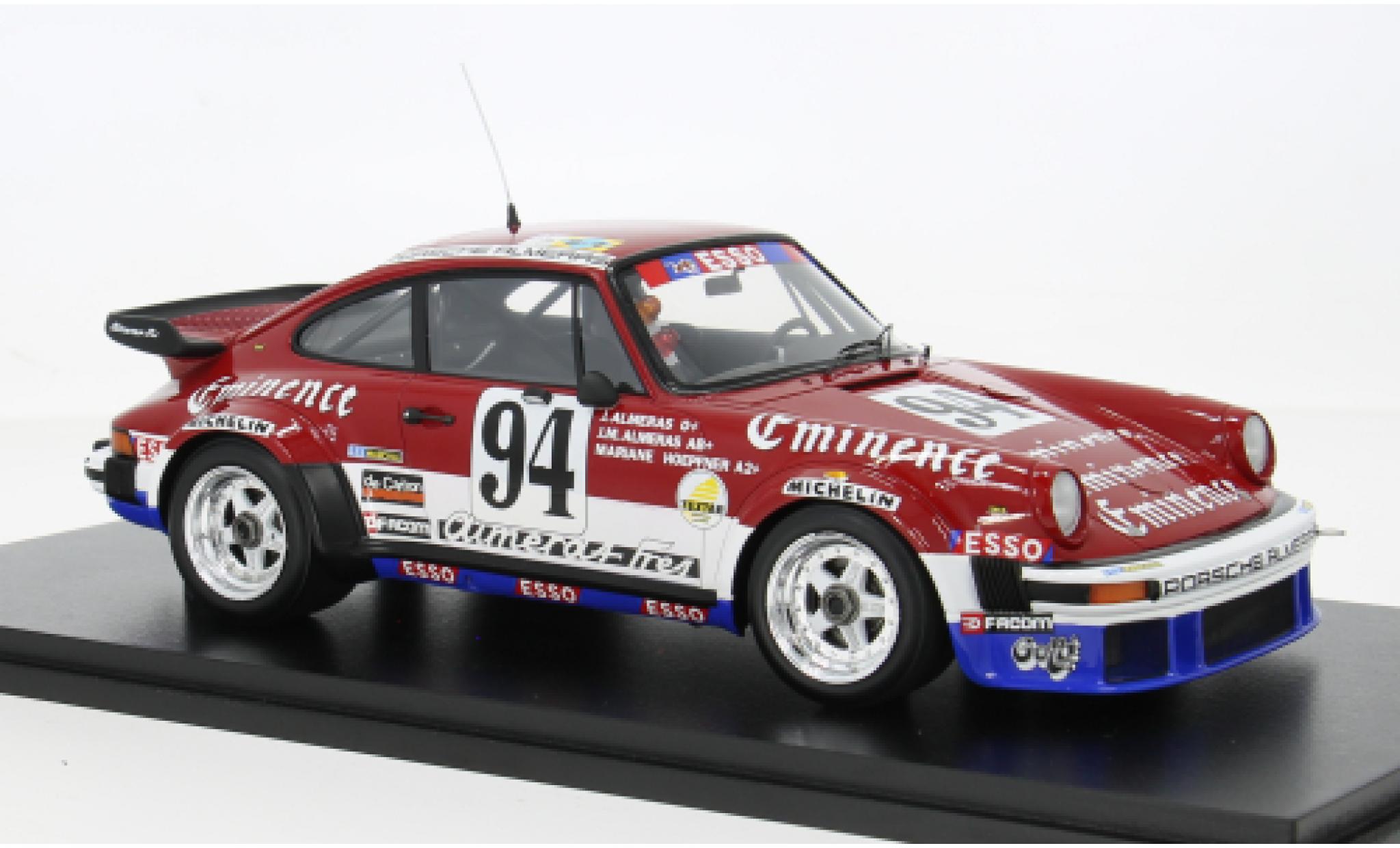 Porsche 934 1980 1/18 Spark 24h Le Mans #94 J.Almeras/J-M.Almeras 1:18 coche miniatura