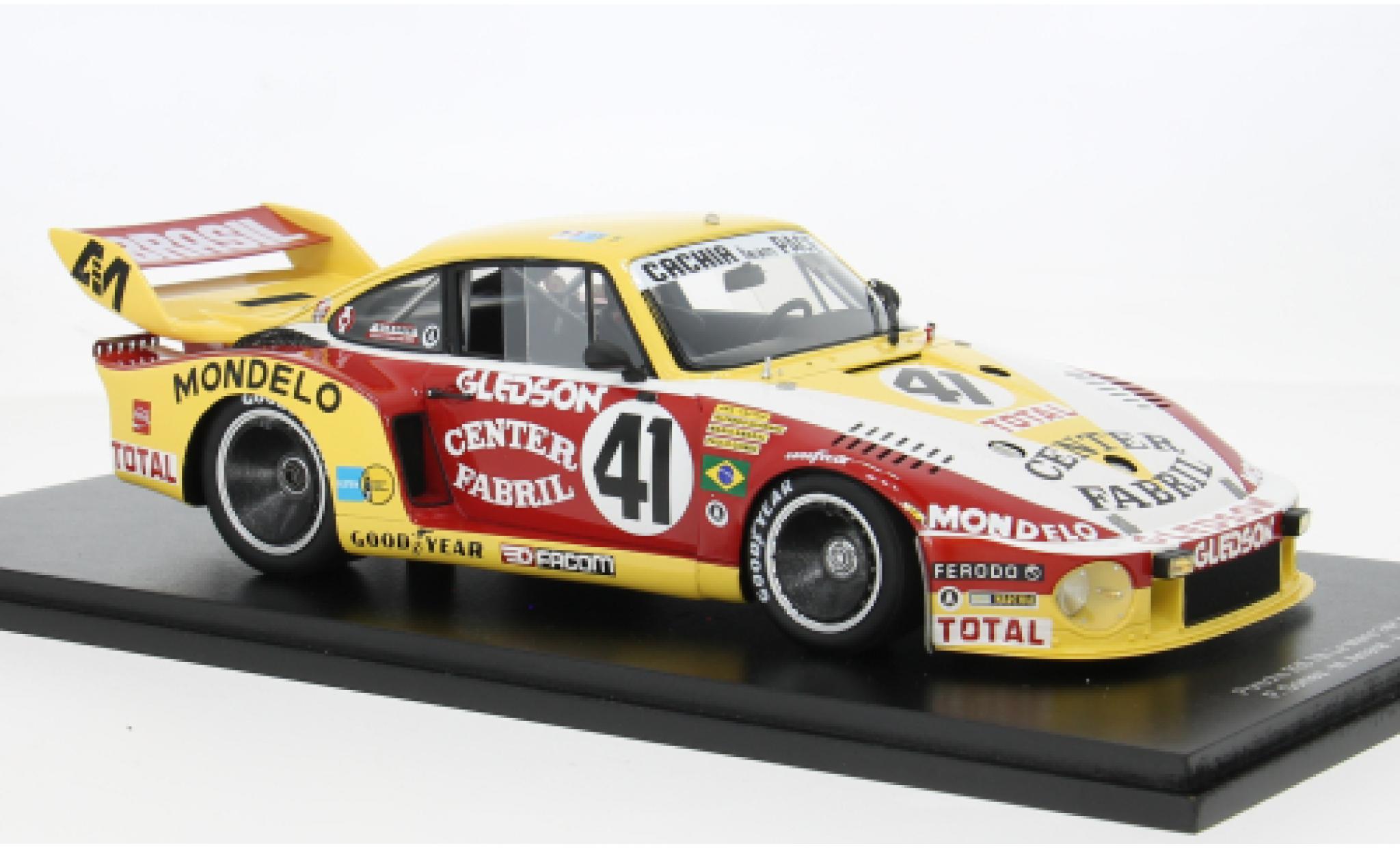 Porsche 935 1978 1/18 Spark 24h Le Mans #41 P.Gomes/M.Amaral 1:18 coche miniatura