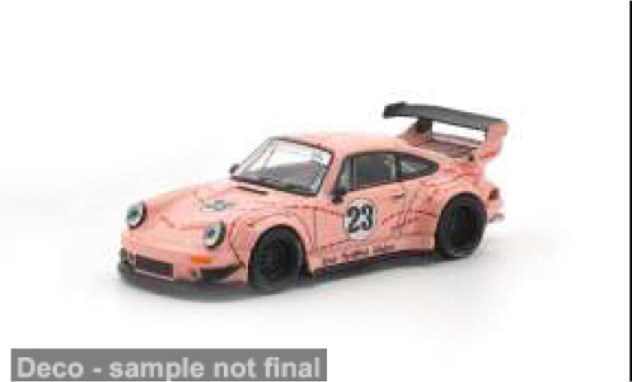 Porsche 930 RWB 1/64 Pop Race pink Pink Pig 1:64 coche miniatura