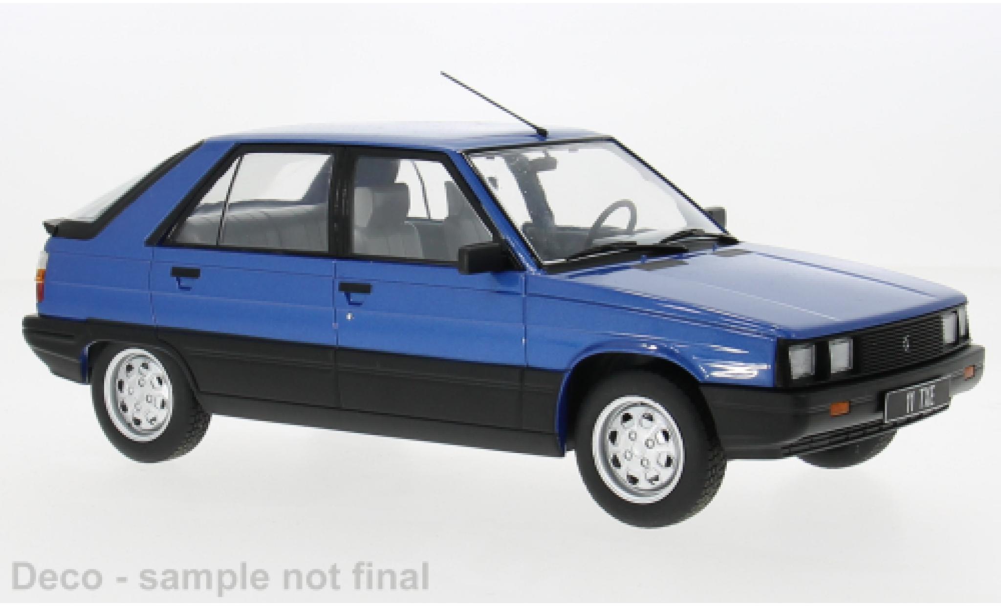 Renault 11 1/18 MCG GTL blau 1985 1:18 coche miniatura