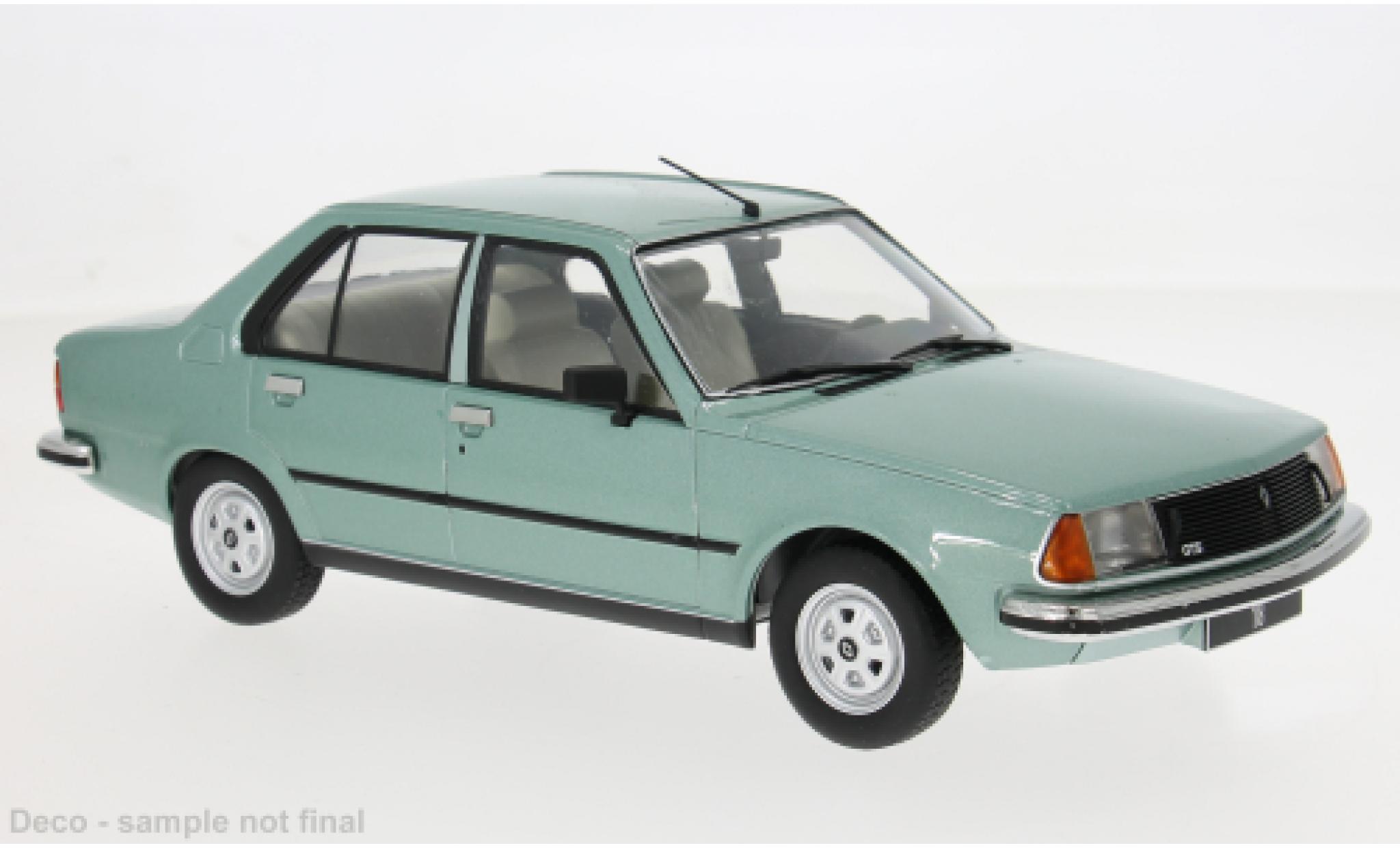 Renault 18 1/18 MCG gr&Atilde;&frac14;n 1978 1: coche miniatura