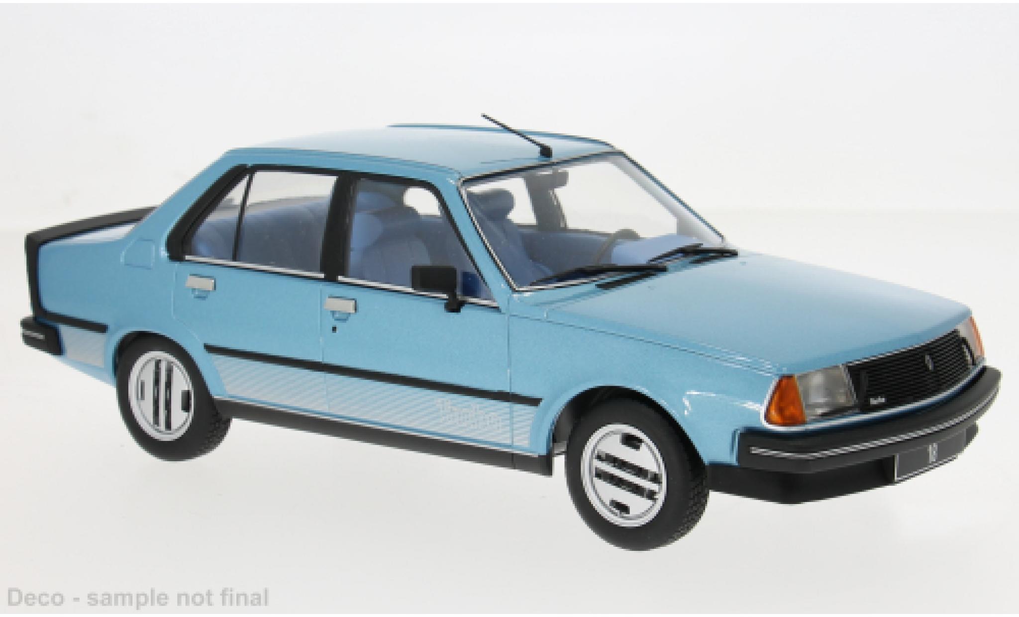 Renault 18 1/18 MCG Turbo blau 1978 1: coche miniatura