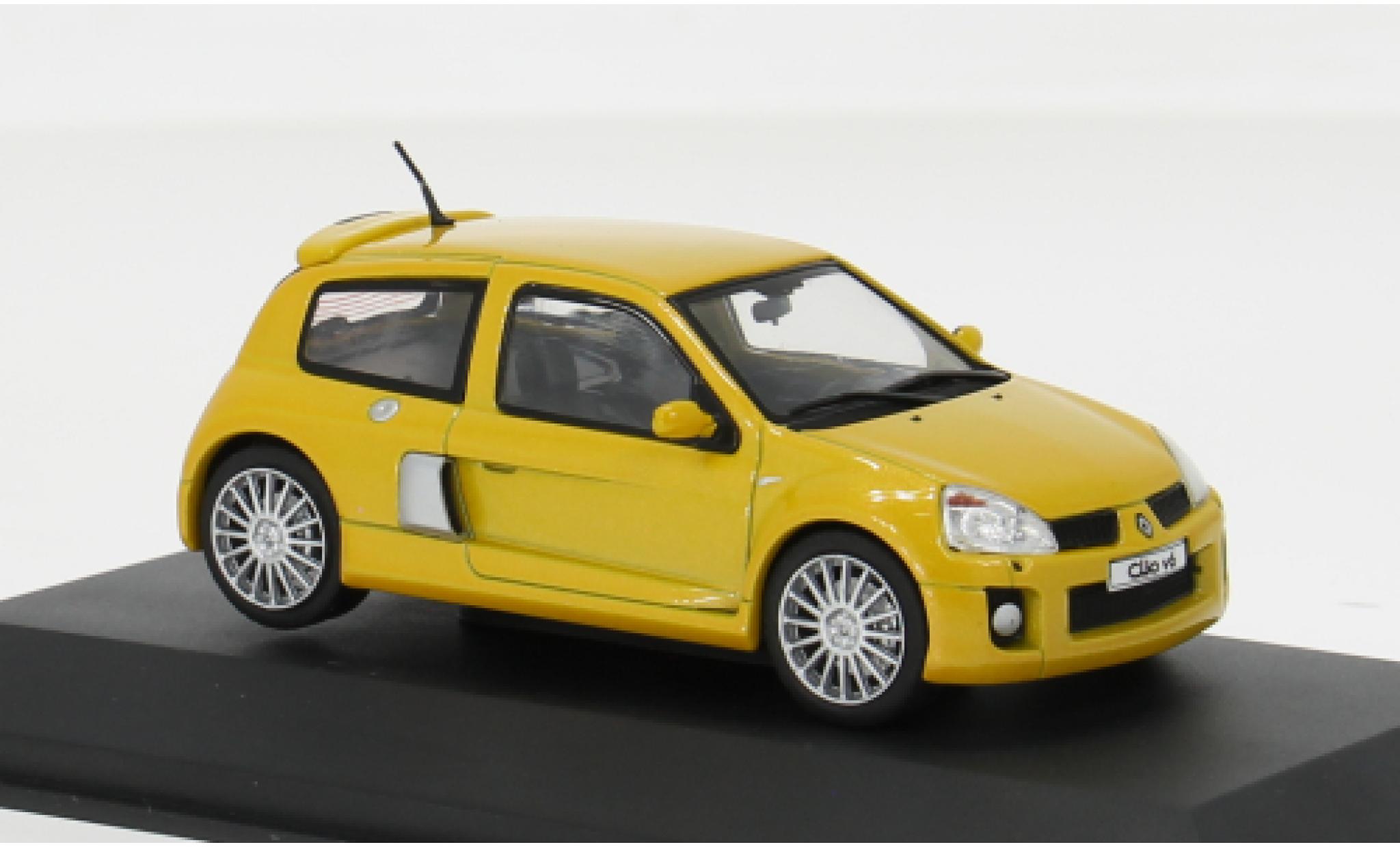 Renault Clio 1/43 Solido V6 Phase 2 gelb 1:43 coche miniatura