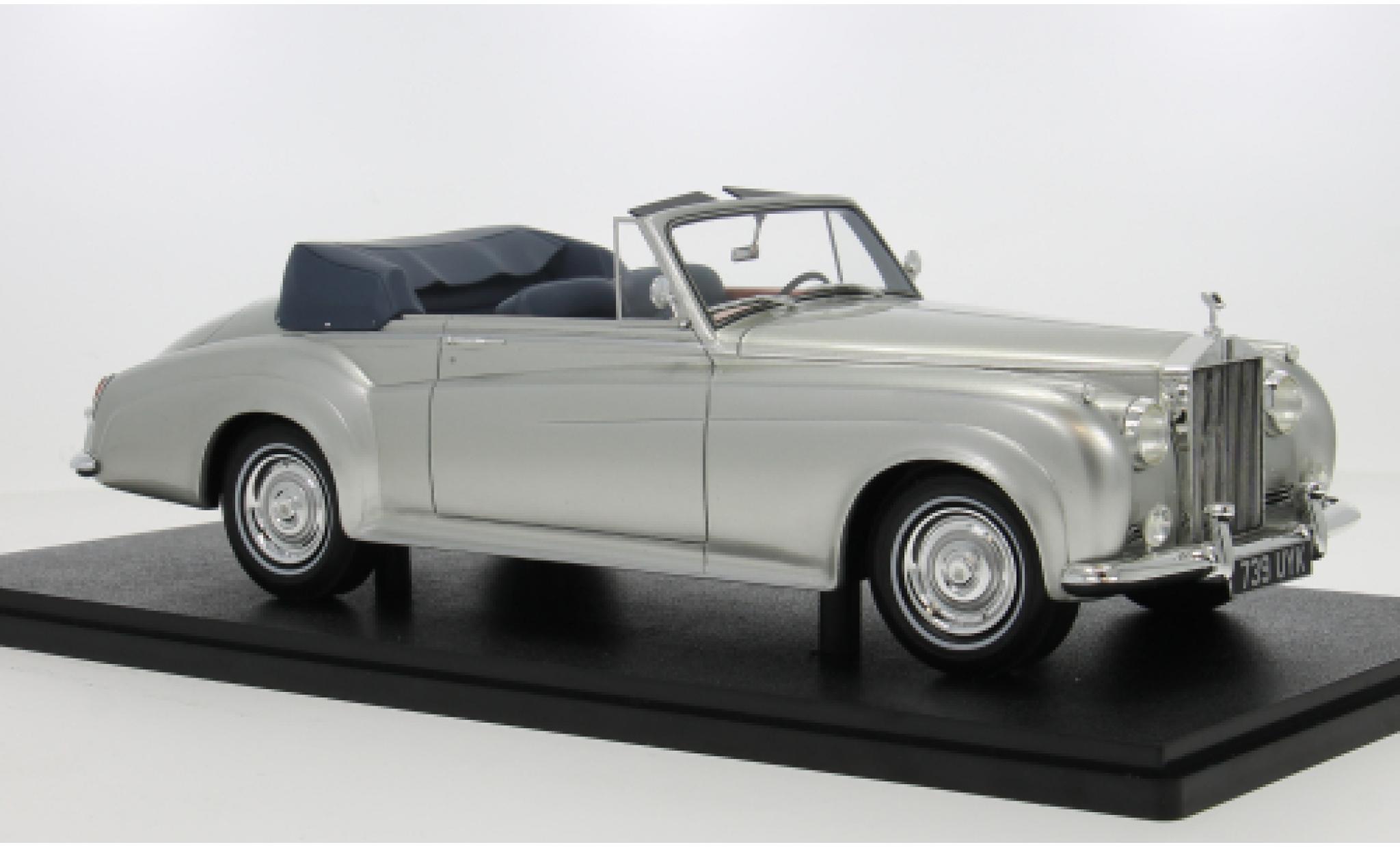 Rolls Royce Silver Cloud 1/18 Cult Scale Models DHC grau 1960 1:18 coche miniatura
