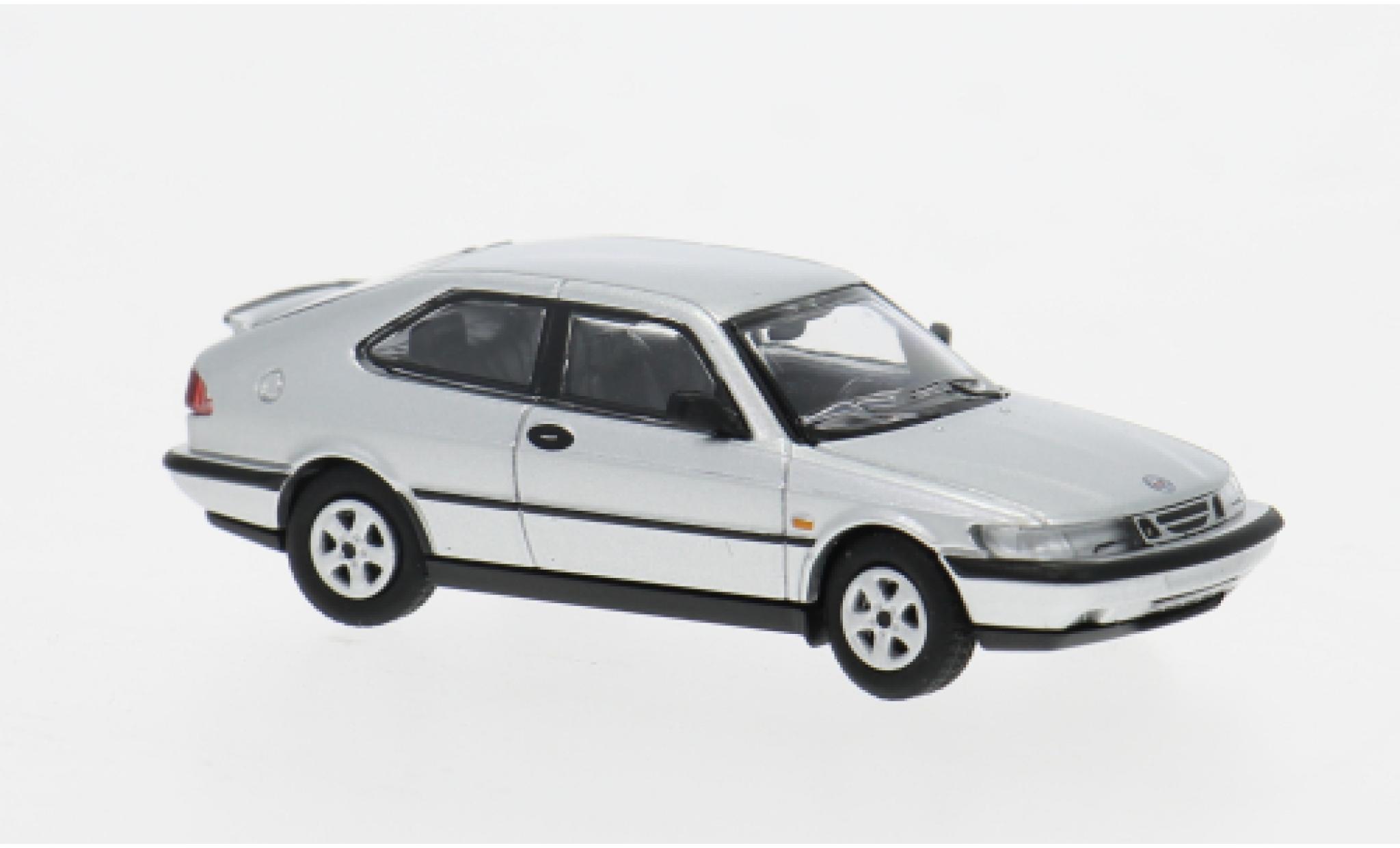Saab 900 1/87 Minichamps Turbo 16S (Aero) Coupe silber 1987 1:87 coche miniatura