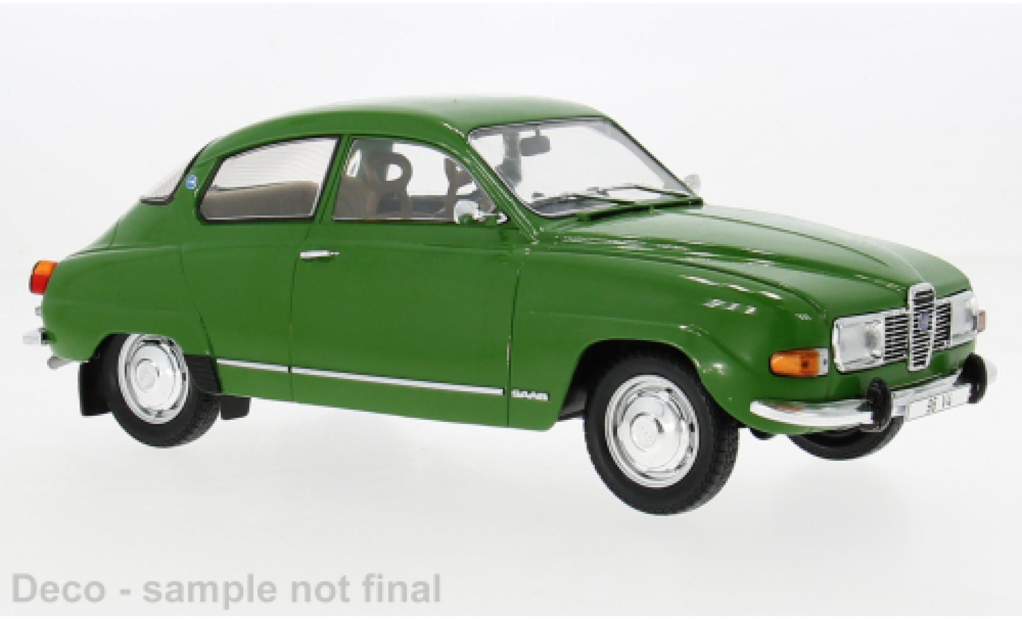 Saab 96 1/18 MCG V4 gr&uuml;n 1970 1:18 coche miniatura