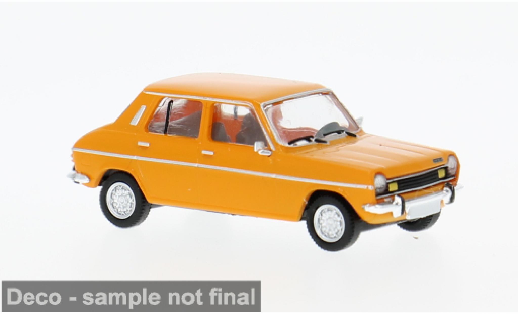 Simca 1100 1/87 PCX87 naranja 1975 1:87 coche miniatura