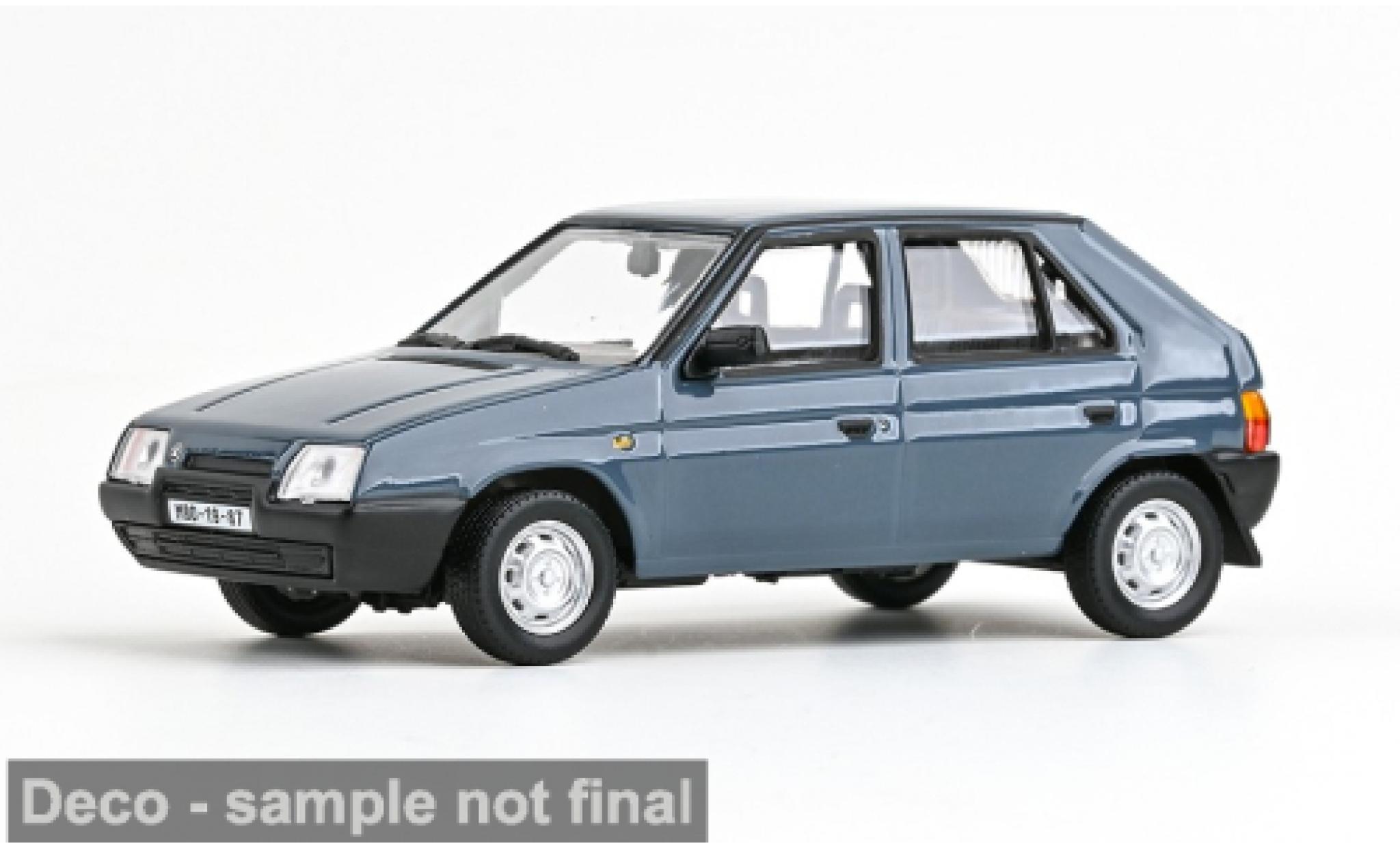 Skoda Favorit 1/43 Abrex 136L grau 1988 1:43 coche miniatura