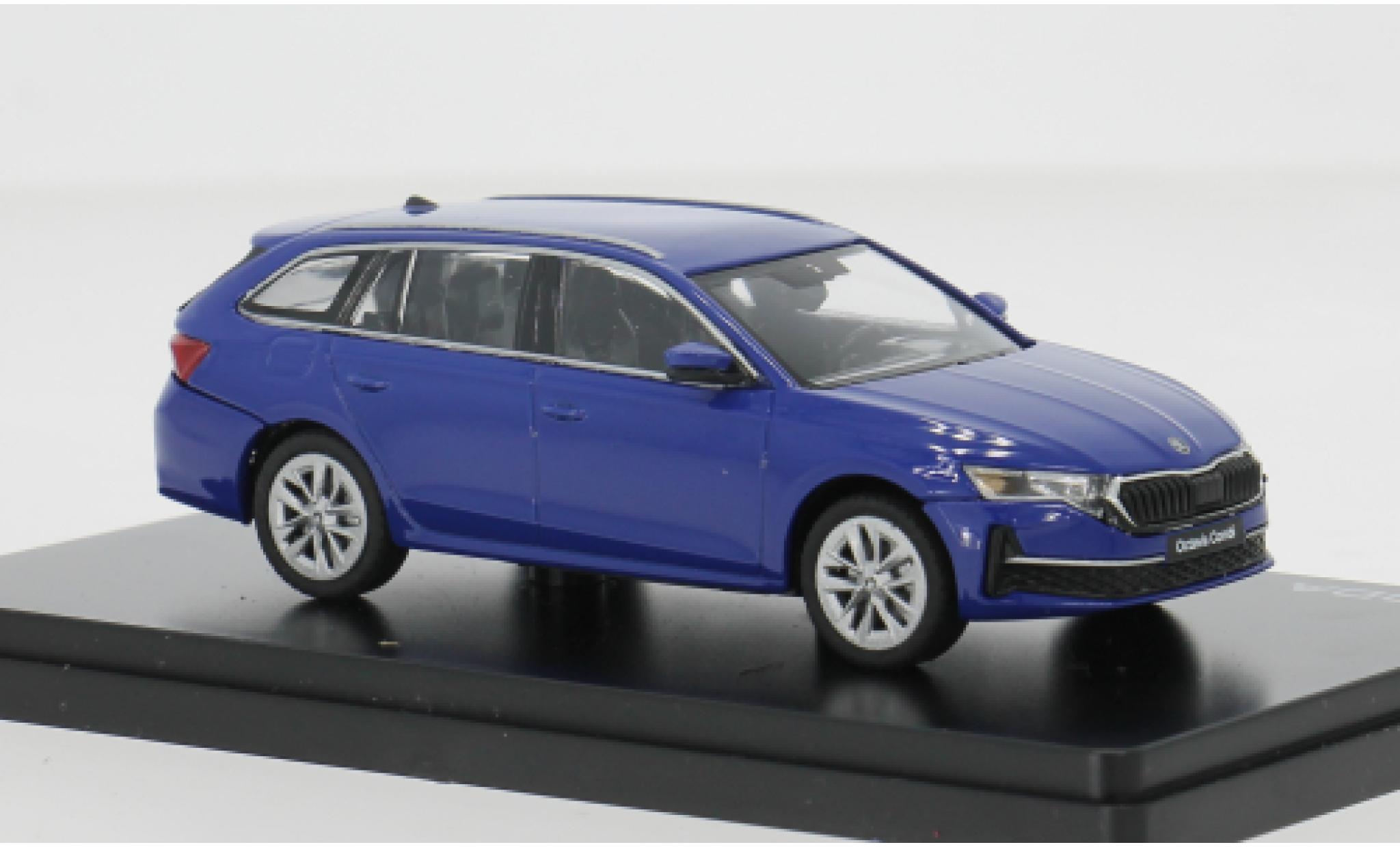 Skoda Octavia 1/43 Abrex IV FL blau 2024 1:43 coche miniatura