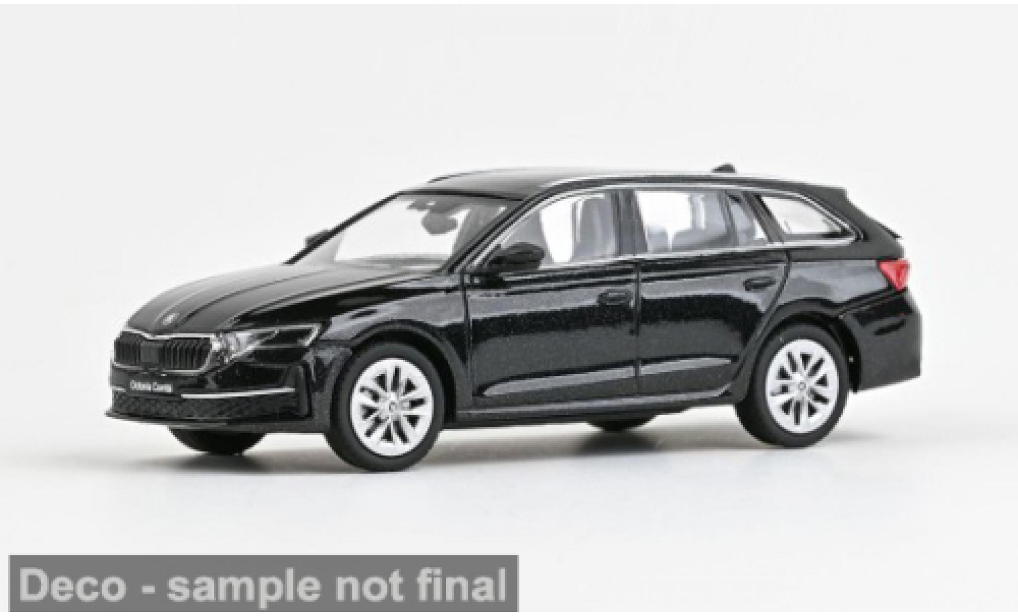 Skoda Octavia 1/43 Abrex IV FL schwarz 2024 1:43 coche miniatura