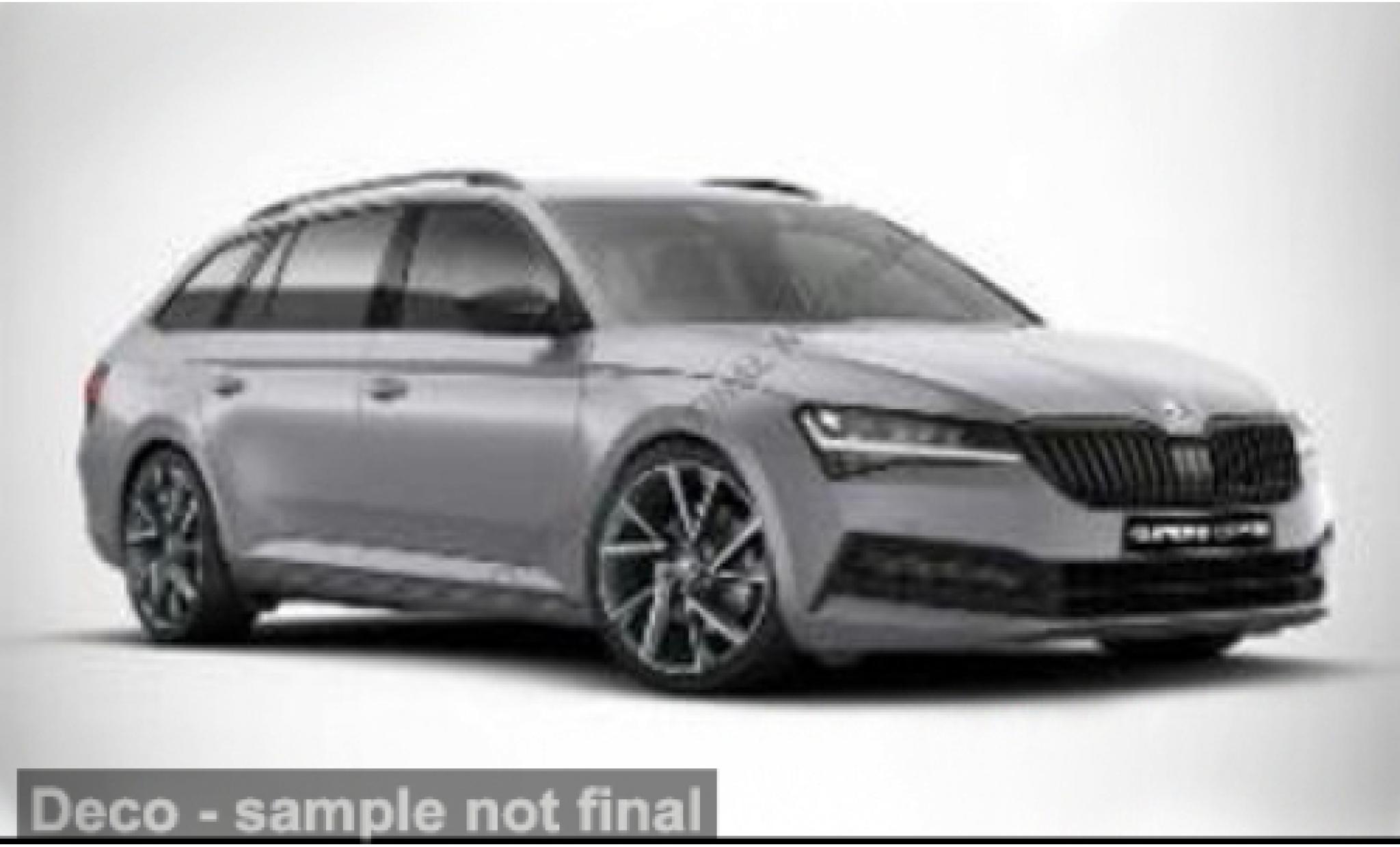 Skoda Superb 1/18 Solido grau 1:18 coche miniatura