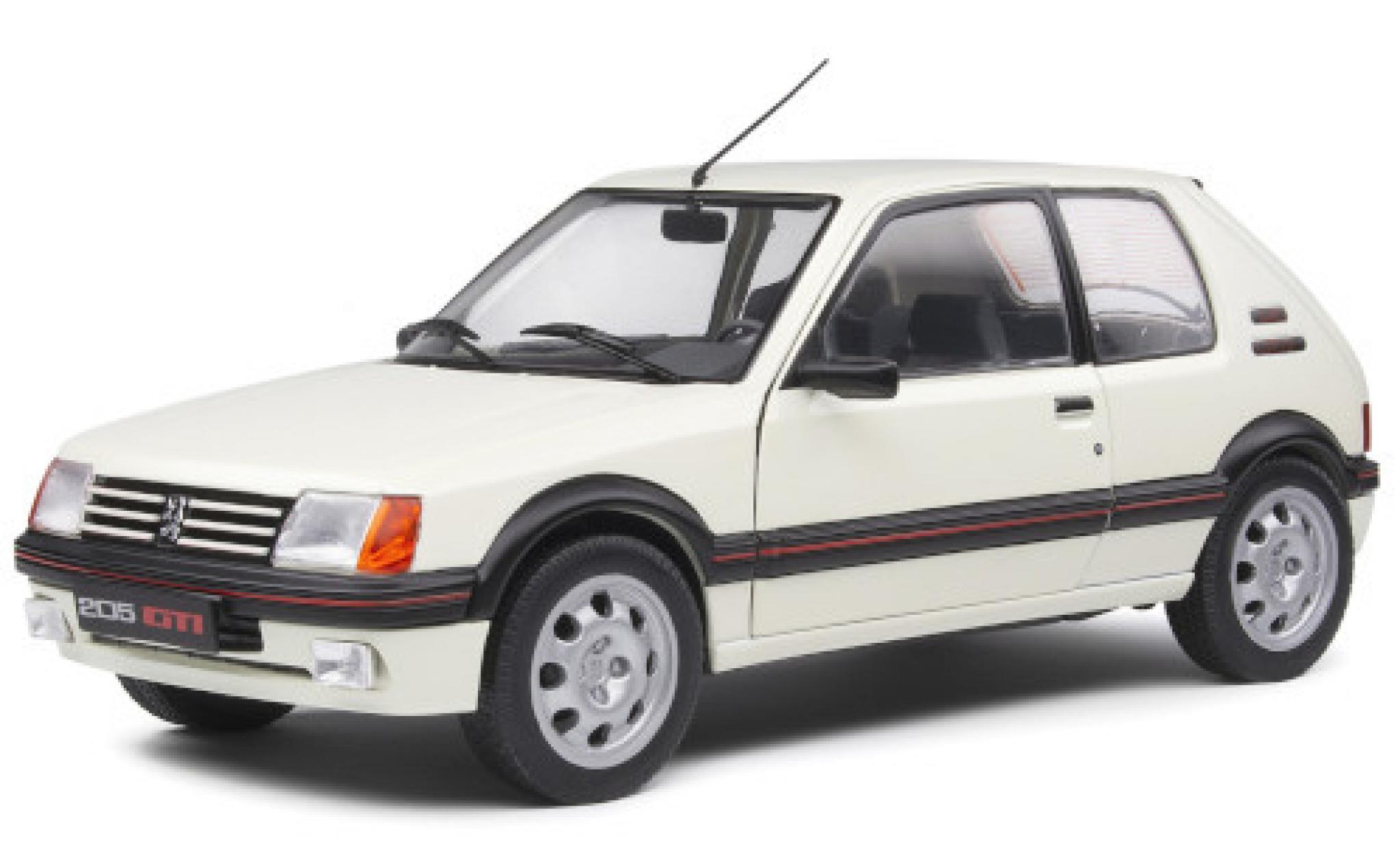 Coche Miniatura Solido - Peugeot 205 Rallye Mk1 1987 - Blanco - Escala 1/18  con Ofertas en Carrefour