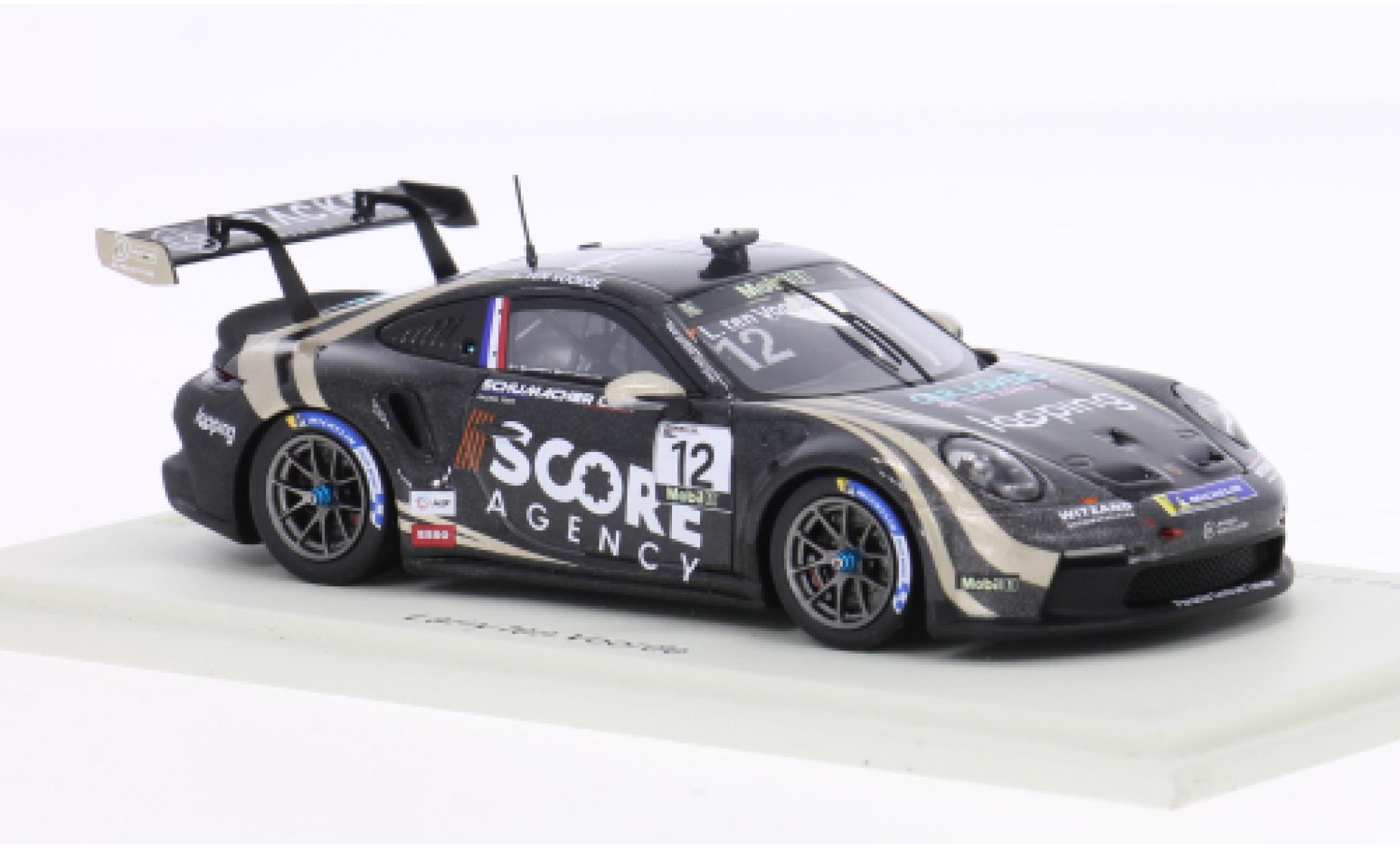 Porsche 911 Spark GT3 Carrera Supercup 2024 #12 1:43 coche miniatura