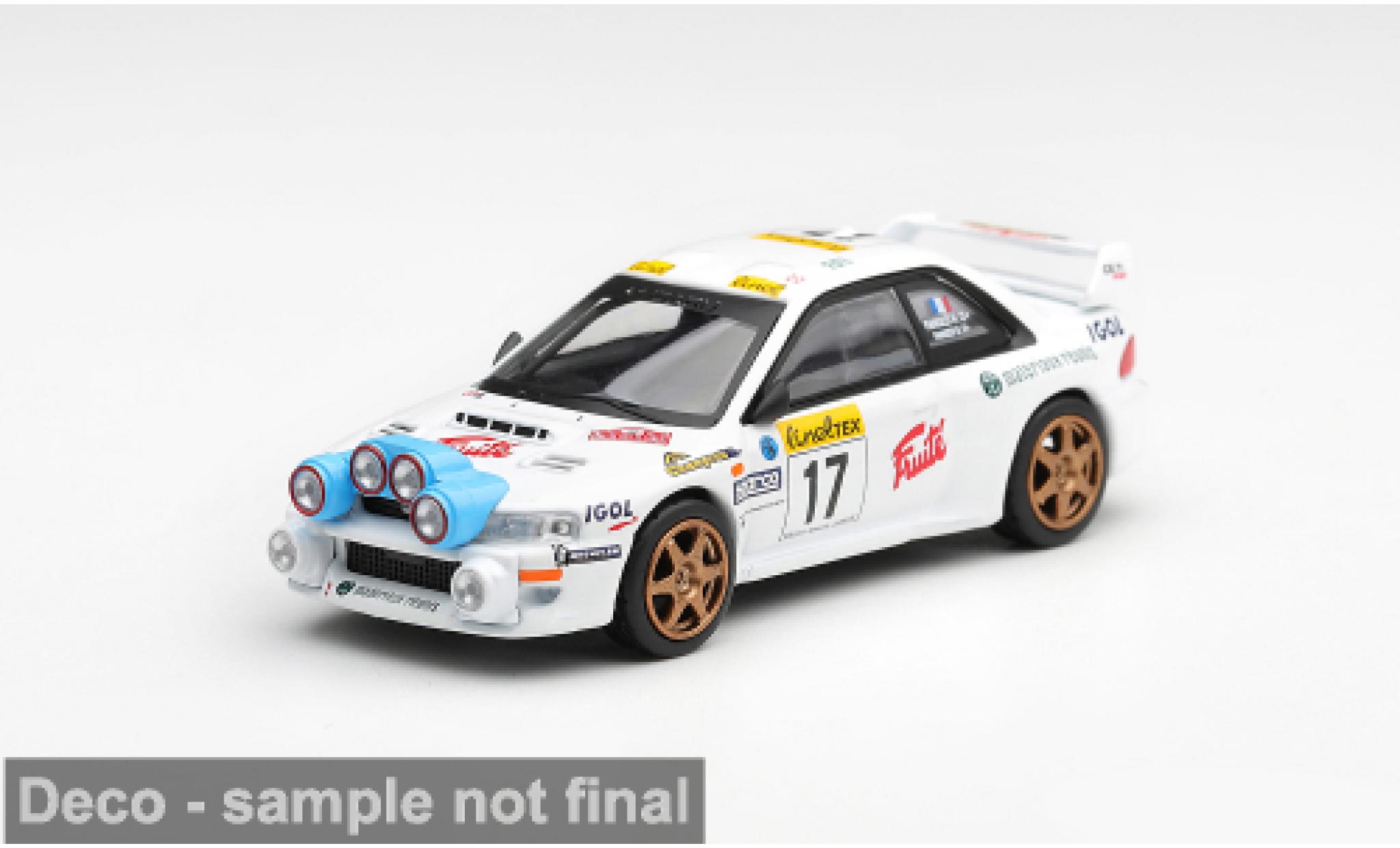 Subaru Impreza 1/64 Mini GT WRC98 Rally Monte Carlo 1999 1:64 coche miniatura