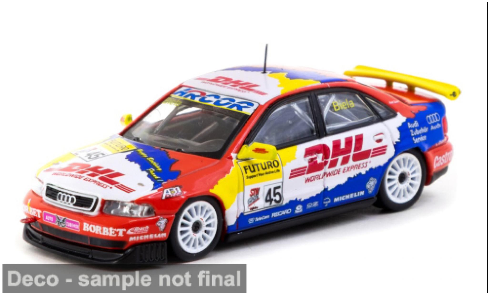 Audi A4 Tarmac Works Quattro Super Tourenwagen Cup 1998 #45 1:64 coche miniatura