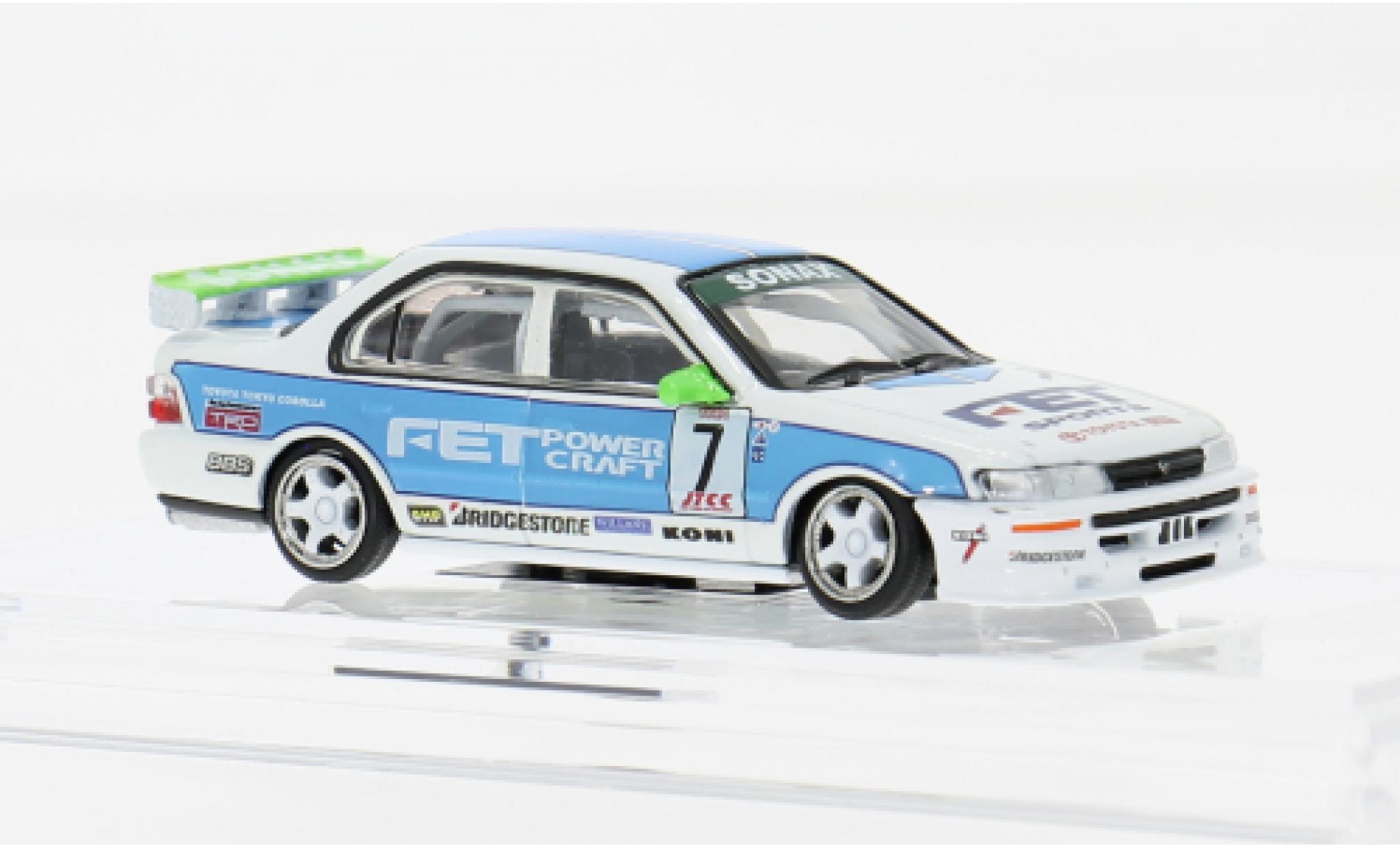 Toyota Corolla 1/64 BM Creations (AE100) JTCC 1994 #7 N.Nagasaka 1:64 coche miniatura