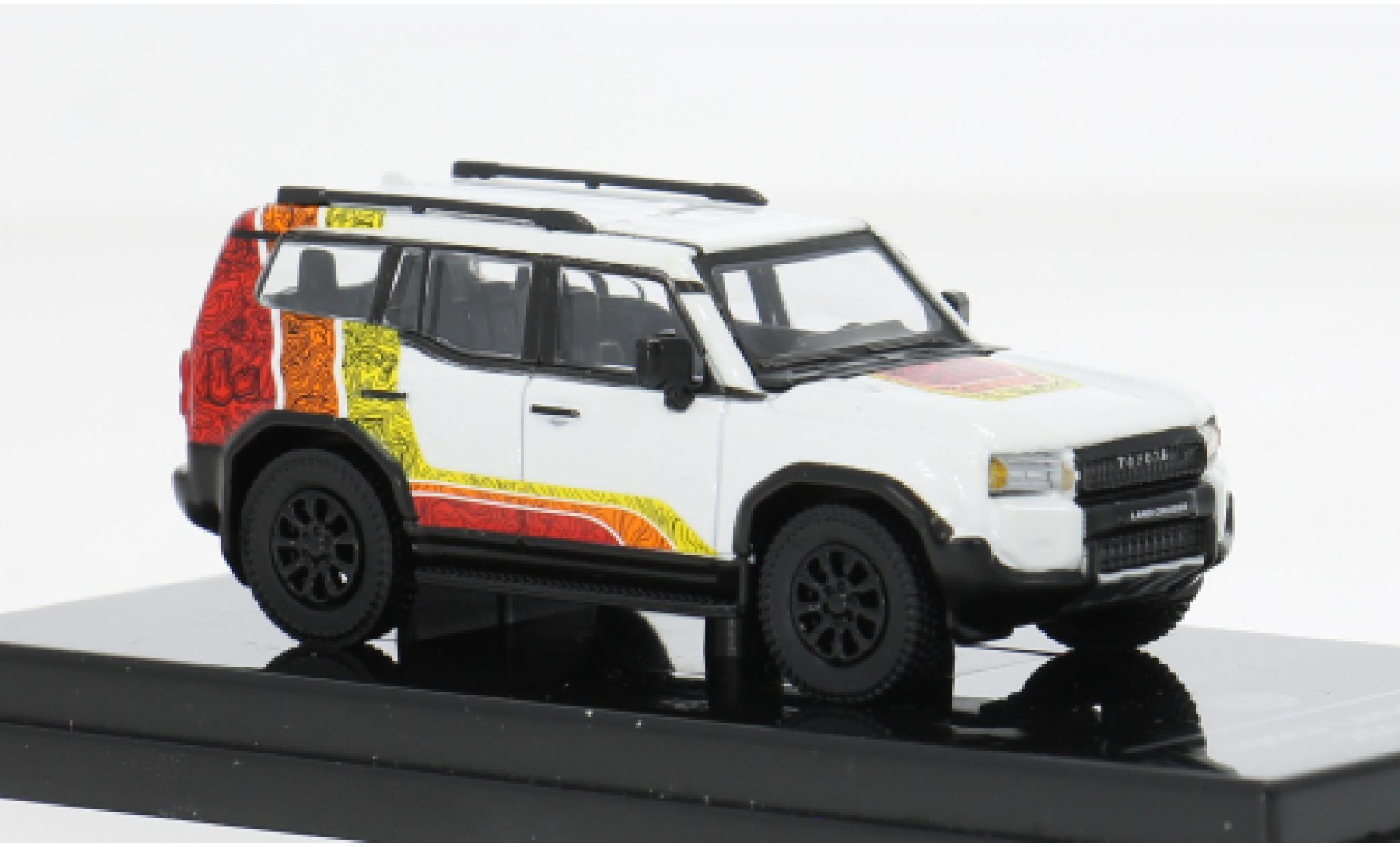 Toyota Land Cruiser 1/64 Para64 250 weiss/Dekor 2025 1:64 coche miniatura