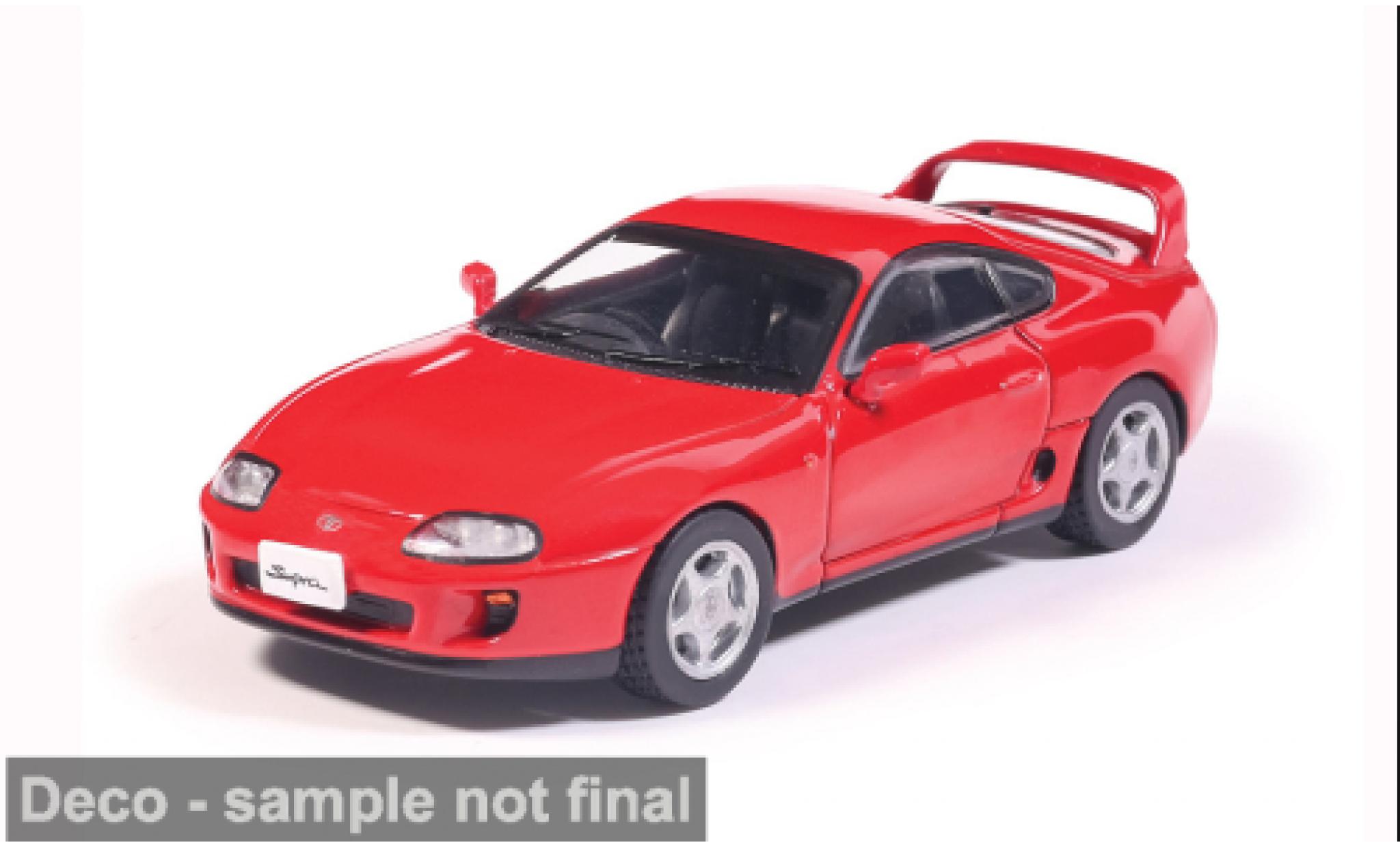 Toyota Supra 1/64 IXO America (JZA80) rot 1993 1:64 coche miniatura