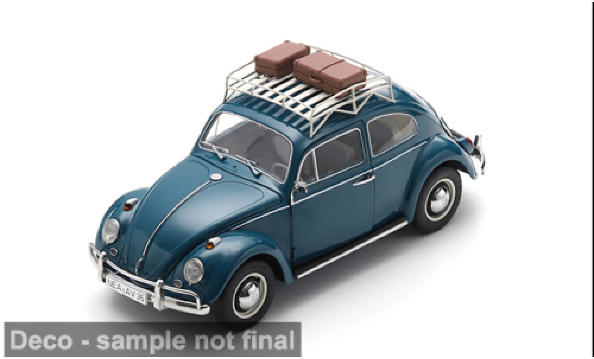 Volkswagen Beetle 1/18 Schuco t&uuml;rkis 1963 1:18 coche miniatura