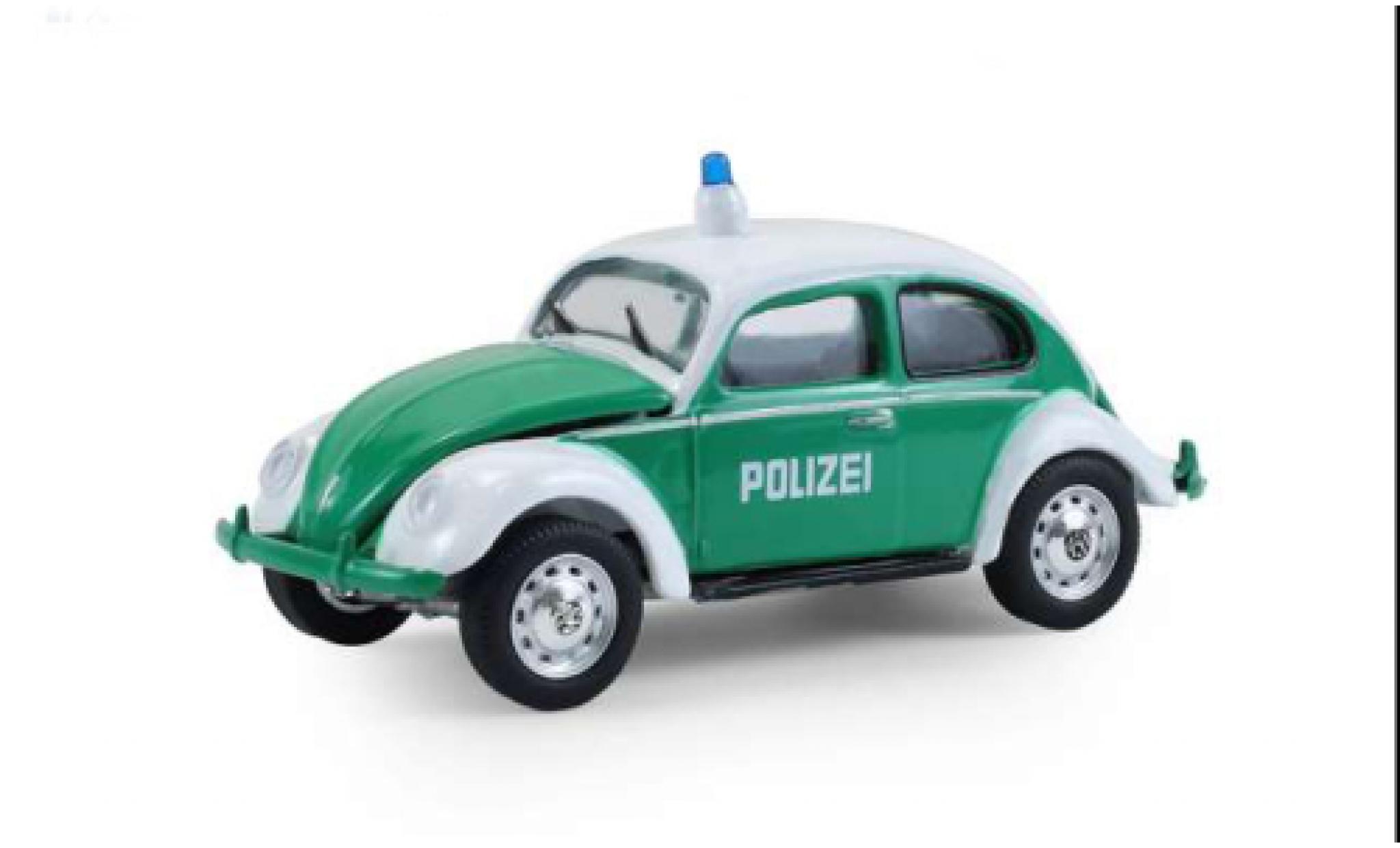 Volkswagen Beetle 1/64 Greenlight (K&auml;fer) Polizei 1:64 coche miniatura