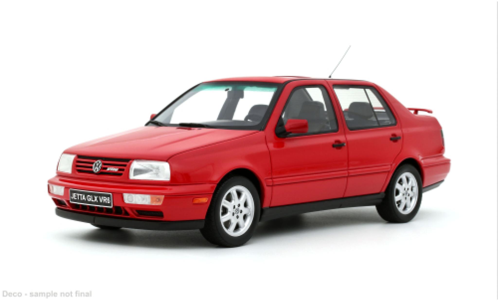 Volkswagen Jetta 1/18 Ottomobile MK III GLX VR6 rojo 1996 1:18 coche miniatura