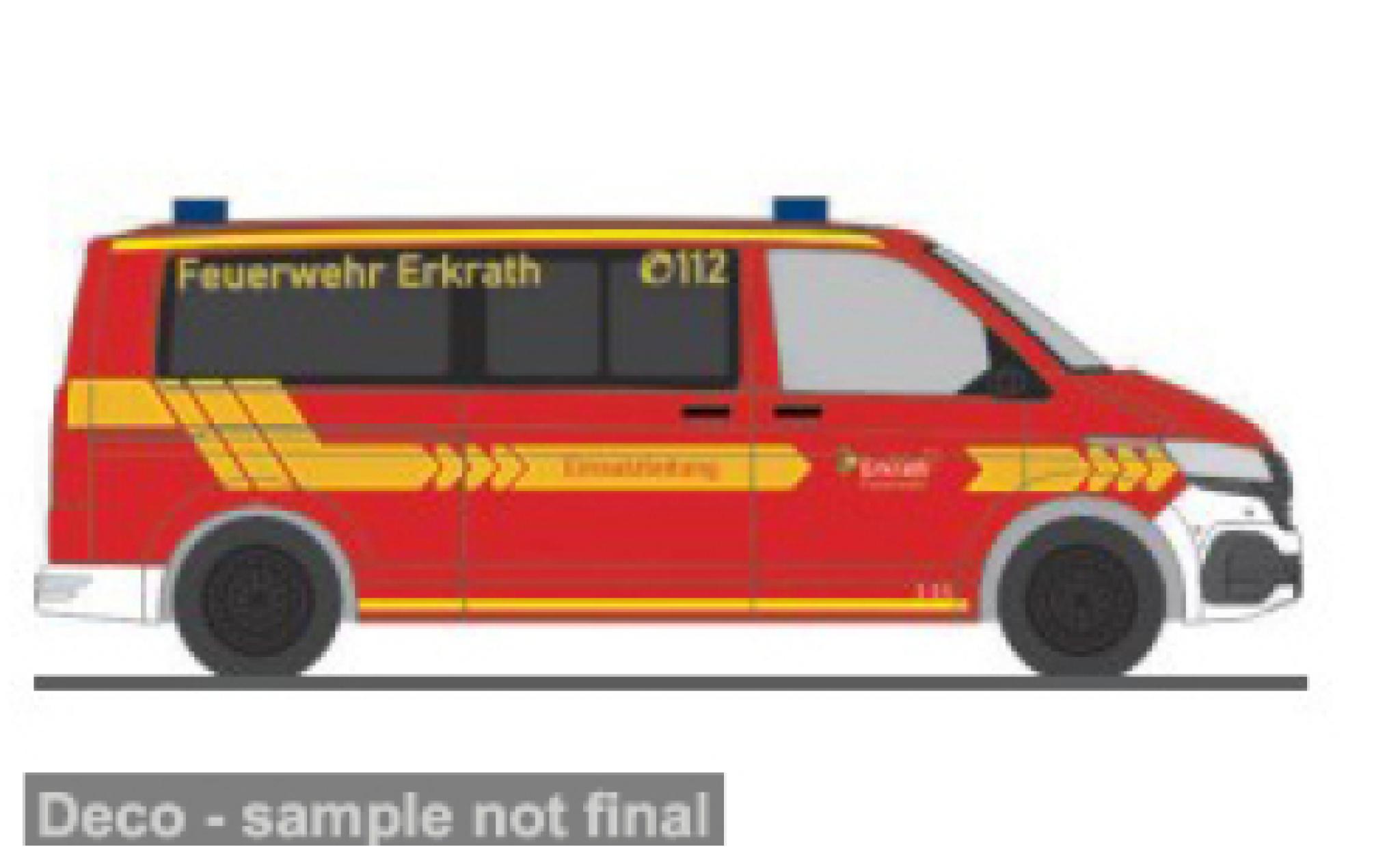 Volkswagen T6 1/87 Rietze .1 FW Erkrath 1:87 coche miniatura