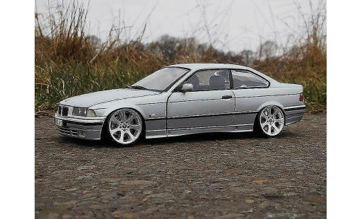 Bmw 325 coupe 1/18 Ut Models E36 E36 gris jantes E90 coche miniatura