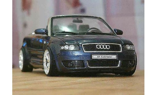 Audi A4 cabriolet 1/18 Welly german look coche miniatura