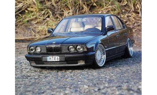 Bmw 535 tuning 1/18 Minichamps 1988 i E34 jantes alpina coche miniatura