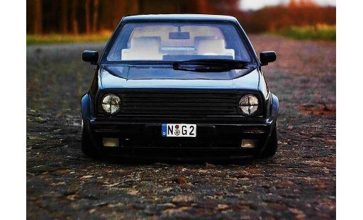Volkswagen Golf GTI 1/18 Ottomobile 16S negro jantes 17 pouces mercedes coche miniatura