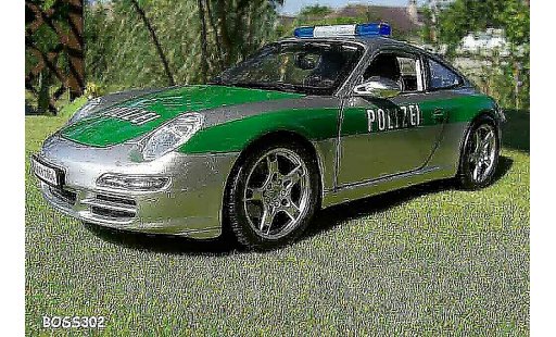 Porsche 911 Carrera 1/18 Maisto polic&Atilde;&shy;a / police coche miniatura