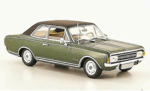 Opel Commodore A 1/43 Minichamps verde 1968 coche miniatura