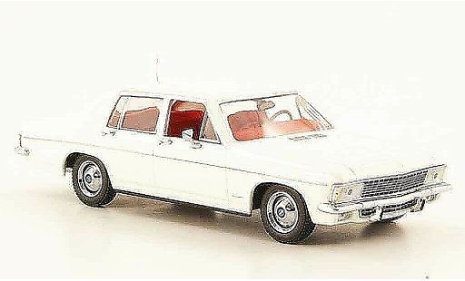Opel Kapitan B 1/43 Minichamps blanco 1969 coche miniatura
