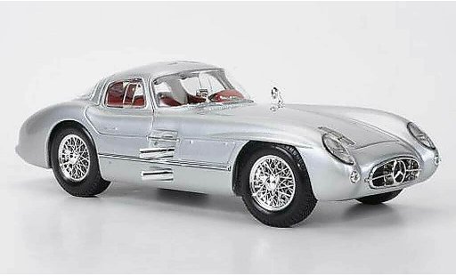 Mercedes 300 Coupe 1/18 Maisto Uhlenhaut gris coche miniatura