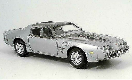 Pontiac Firebird 1979 1/18 Yat Ming trans am gris coche miniatura