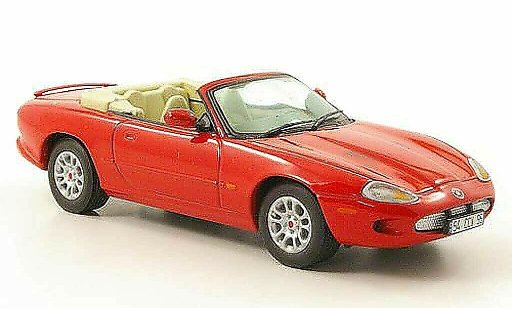 Jaguar XKR Cabriolet 1/43 Vitesse Descapotable (X100) Convertible rojo LHD 1998 coche miniatura