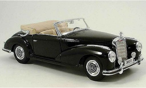 Mercedes 300 Base 1/18 Norev negro 1955 coche miniatura