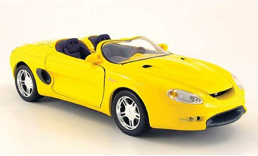 Ford Mustang 1994 1/18 Maisto mach iii amarillo coche miniatura