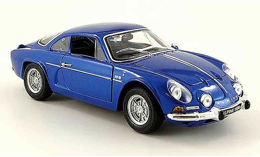 Alpine A110 1600 s 1/18 Maisto azul 1971 coche miniatura