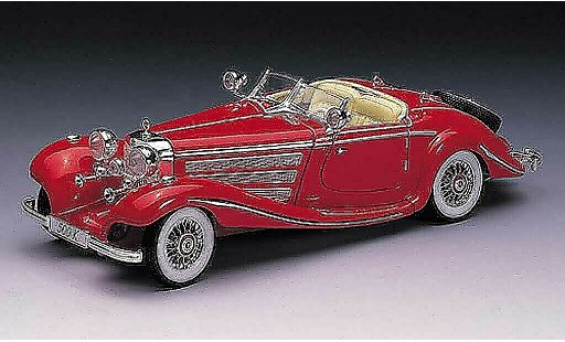 Mercedes 500 Base 1/18 Norev rojo 1936 coche miniatura