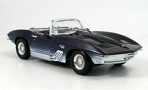 Chevrolet Corvette Convertible 1/18 Motormax C1 Mako azul 1961 coche miniatura