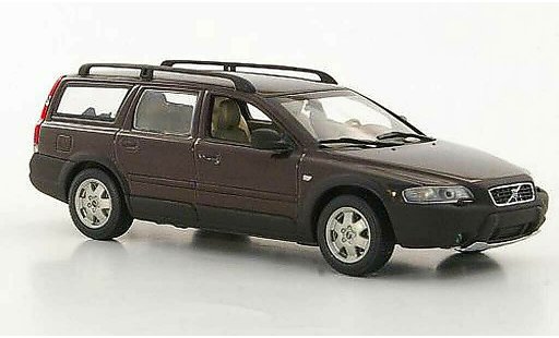 Volvo V70 XC 1/43 Minichamps marron coche miniatura
