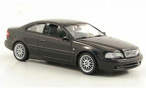 Volvo C70 Coupe 1/43 Minichamps negro coche miniatura