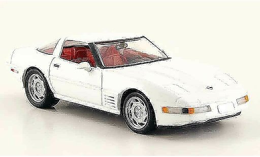 Chevrolet Corvette ZR1 1/43 Detail Cars Coupe blanco coche miniatura