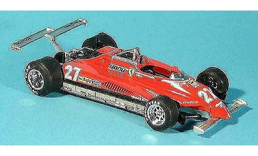 Ferrari 126 C2 1/43 Brumm no.27 g.villeneuve gp long beach coche miniatura