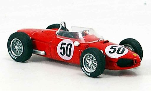 Ferrari 156 F1 Sharknose 1/43 Brumm no.50 baghetti ganador gp frankreich coche miniatura