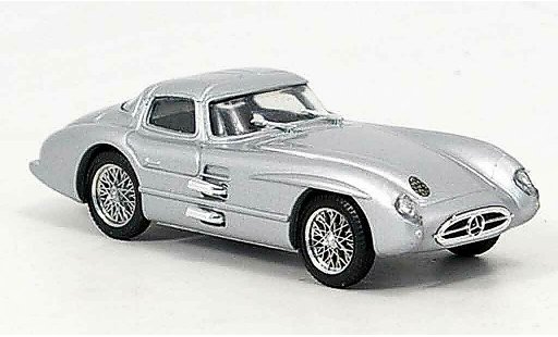 Mercedes 300 Coupe 1/43 Brumm gris metallisee 1955 coche miniatura