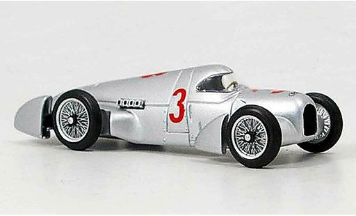 Auto Union Rekordwagen record 1/43 Brumm 1935 gris metallisee 1935 coche miniatura